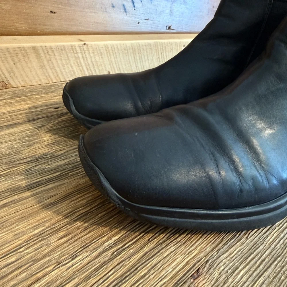 To Boot New York Black Leather Men's Ankle Boots